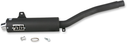 DG RCM II Sport Series Black Steel Slip-On Exhaust (051-4130)