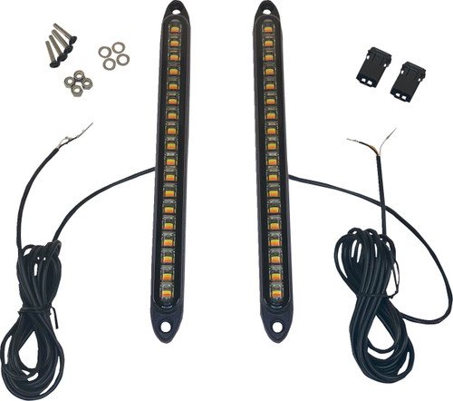 Custom Dynamics Universal Front LED Turn Signals (CD-SXS-FTS-AW)
