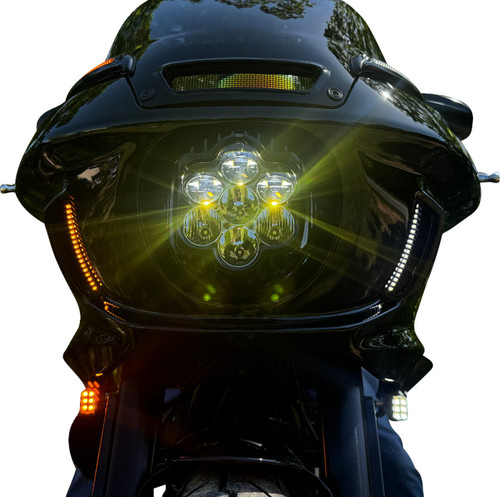 Custom Dynamics Amber/White Fairing Vent Lights (CD-LRST-VENT-B)