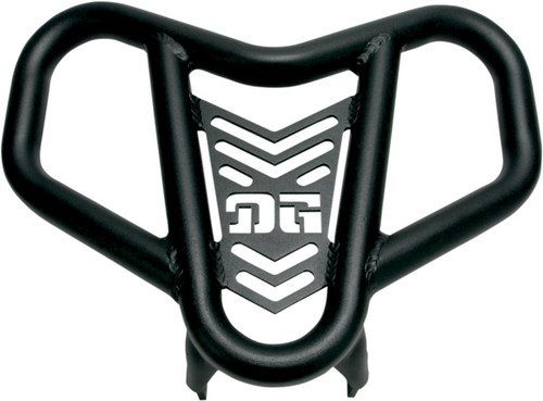DG V-Pro Series Black Aluminum Front Bumper (554-8450X)