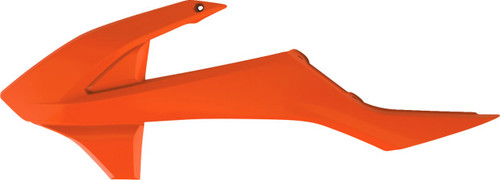 Polisport Orange Plastic Radiator Shrouds/Covers (8421300001)