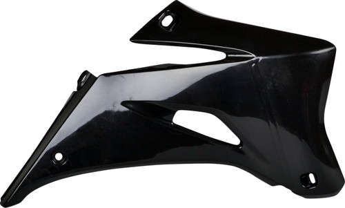 Polisport Black Plastic Radiator Shrouds/Covers (8426100001)