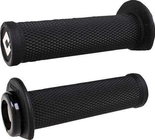 ODI Ruffian 2.1 Lock-On ATV/PWC Grips | Black/Black (J33RFB-B)