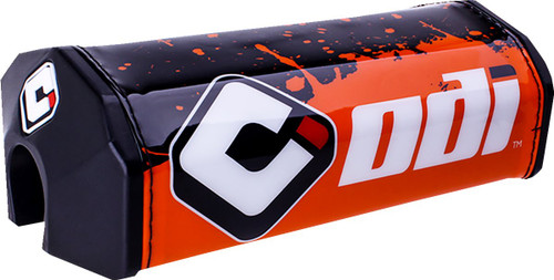 ODI Splatter Oversized Orange/Black Handlebar Pad (H72BPS-OB)