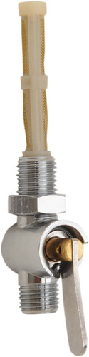 Emgo 1/4" British-Style Fuel Petcock with Filter (43-67183)