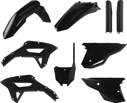 Polisport Black Standard Plastic Body Kit (91094)