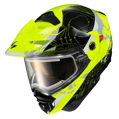 Scorpion EXO-AT960 Topographic Modular Snow Helmet w/Electric Shield