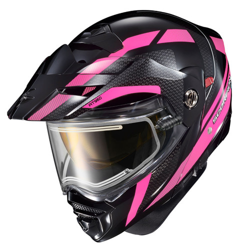 Scorpion EXO-AT960 Hicks Modular Snow Helmet w/Heated Electric Shield