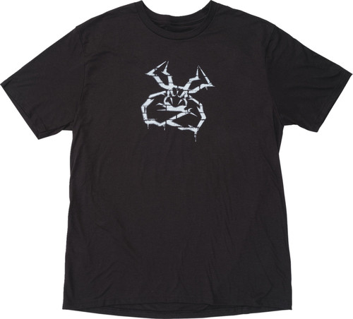Moose Agroid Graffiti Mens Short Sleeve T-Shirt