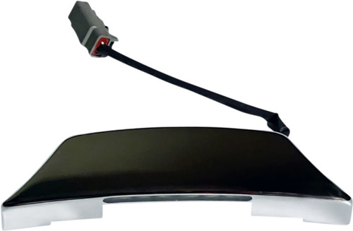 Custom Dynamics Chrome LED Top for CVO License Plate Assembly (CD-CVO-LEDTOP-C)