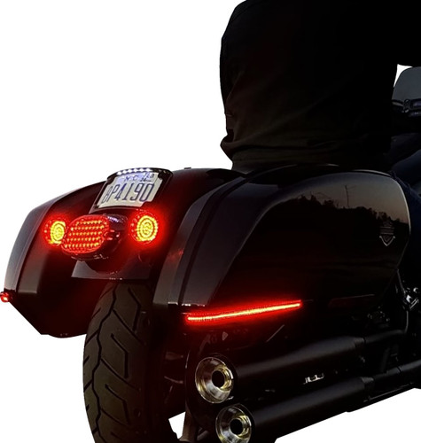 Custom Dynamics Smoke Lens LED Saddlebag Lights (CD-LRST-BAG-SB)
