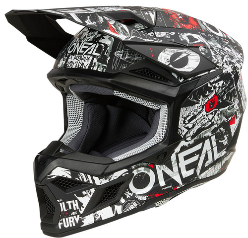 O'Neal 3 SRS Attack V.24 MX Offroad Helmet
