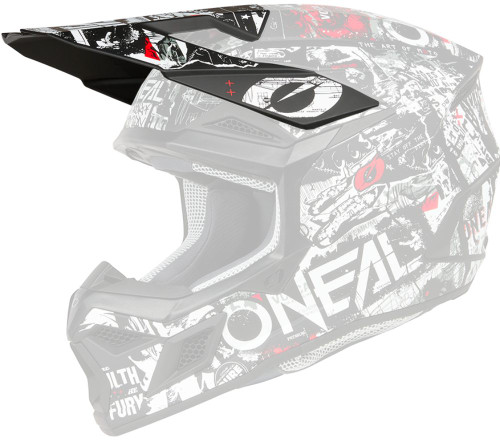 O'Neal 3 SRS Attack Helmet Visor/Peak