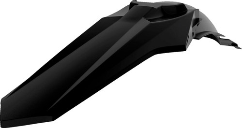Polisport Restyle Black Plastic Rear Fender (8596200002)