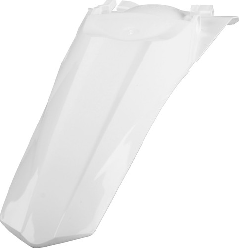 Polisport White Plastic Rear Fender (8579500002)
