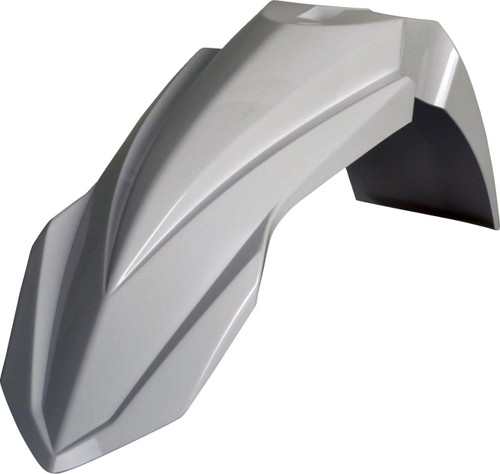 Polisport White Plastic Front Fender (8553600001)