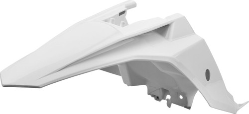 Polisport White Plastic Rear Fender (8572300001)
