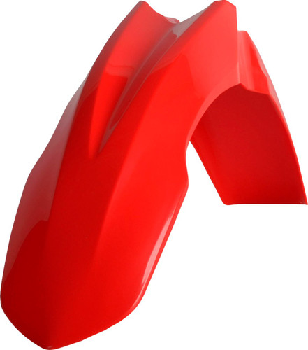 Polisport Red Plastic Front Fender (8572700001)