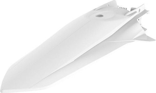 Polisport White Plastic Rear Fender (8557000002)