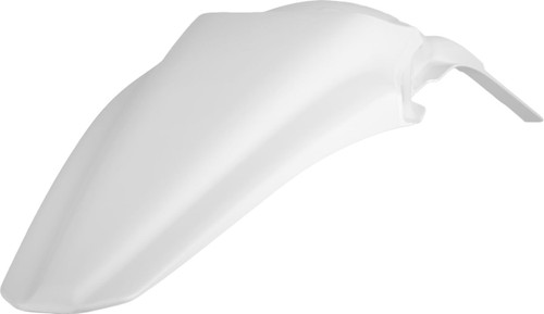 Polisport White Plastic Rear Fender (8579100002)