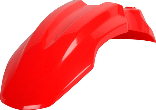 Polisport Red Plastic Front Fender (8563100003)