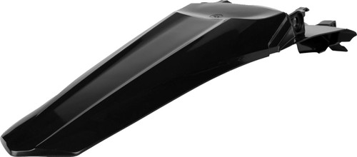 Polisport Black Plastic Rear Fender (8579500003)