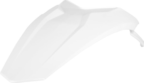Polisport White Plastic Rear Fender (8579400002)