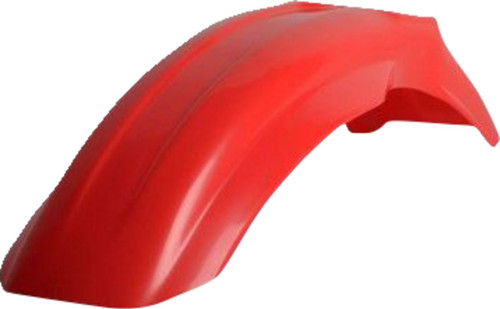 Polisport Red Plastic Front Fender (8563300001)