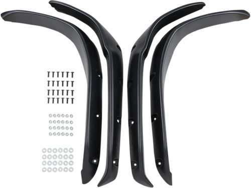 Maier Textured Black Plastic Fender Flares (49207-20)