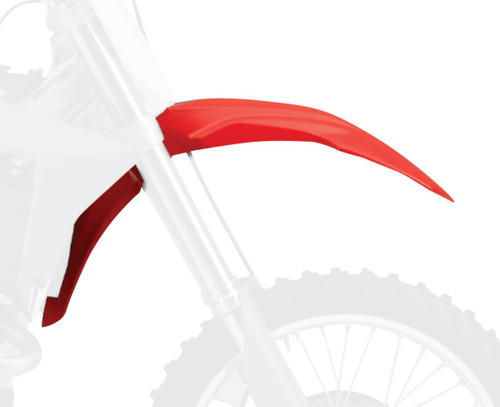Polisport Red Plastic Front Fender (8573900001)