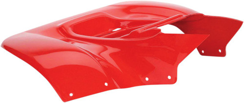Maier Fighting Red Plastic Rear ATV Fender (11696-12)
