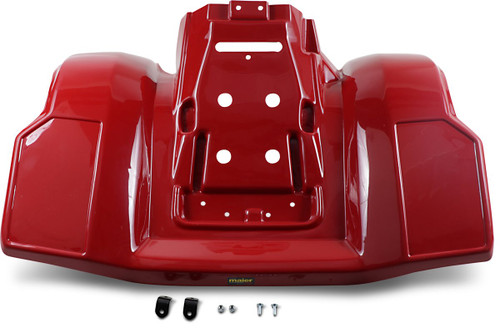 Maier Red Plastic Rear ATV Fender (119112)