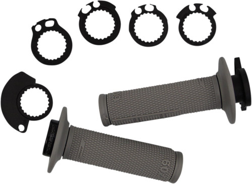Pro Grip 709 Pro SCS Lock-On Grips | Gray (PA070900GR)