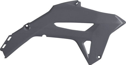 Polisport Gray Plastic Radiator Shrouds/Covers (8474900004)