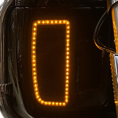 Custom Dynamics Lower Fairing Amber LED Light Inserts (CD-LF-AA-B)