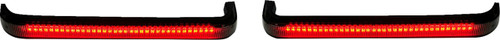 Custom Dynamics Smoke Lens Low Profile LED Saddlebag Lights (CD-LP-23-S)