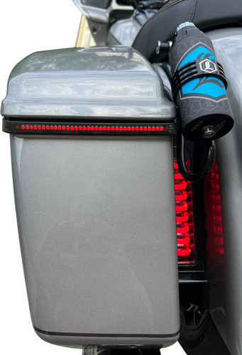 Custom Dynamics Smoke Lens Low Profile LED Saddlebag Lights (CD-LP-23-S)