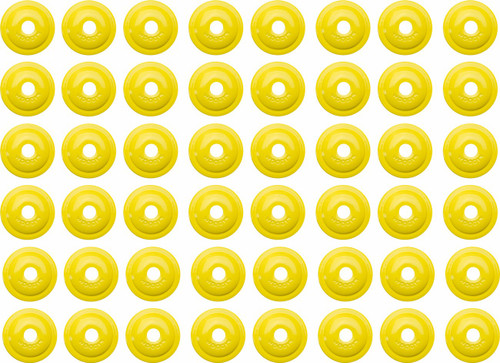 Woodys Round Digger 5/16" Hi Vis Aluminum Support Plates 48 Pack (AWA- 3830)