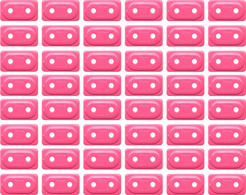 Woodys Double Grand Digger 5/16" Pink Aluminum Support Plates 48pk (ADG-3820-48)