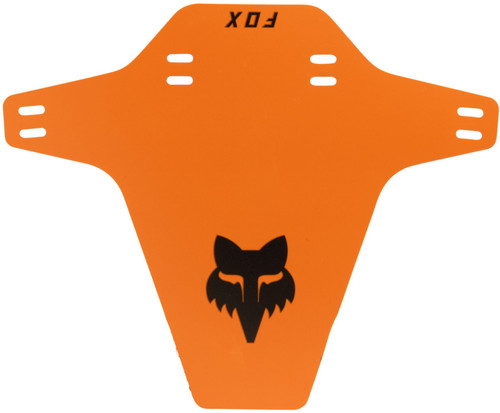 Fox Racing Front Fender Mud Guard for Mountain Bike  Orange/Black (31192-009-OS)
