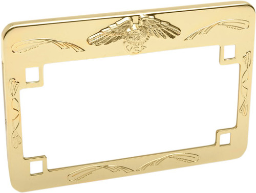 Emgo Eagle Gold License Plate Frame (86-42650)