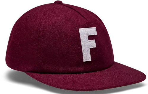 Fox Racing Big F Adjustable Wool Snapback Hat