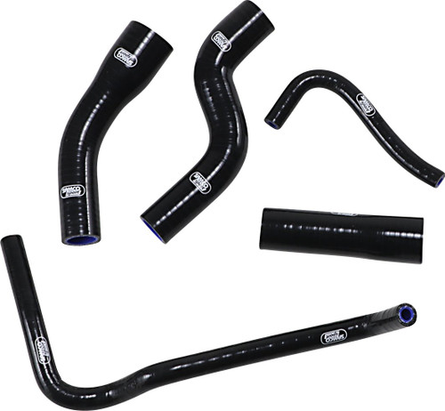 Samco Black Radiator Hose Kit (TRI-1-BK)