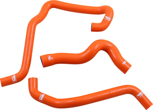 Samco Orange Radiator Hose Kit (KTM-123-ORG)