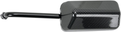 Emgo Eurosport Standard Rectangle Carbon Fiber Mirror (20-97141)
