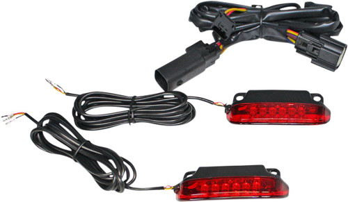 Custom Dynamics Red Luggage Rack Light Bar (CD-LR-10-R)