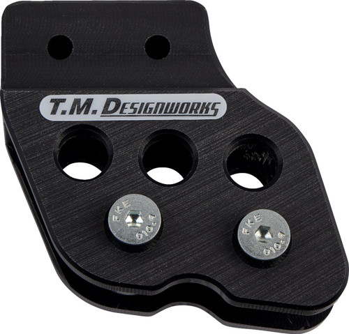 TM Designworks ATV Rear Black Chain Guide (RCG-002-BK)