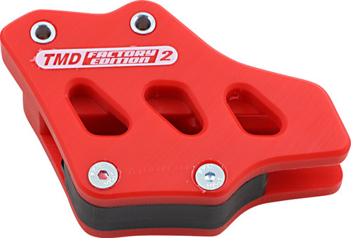 TM Designworks Factory Edition Minibike Rear Red Chain Guide (RCG-150-RD)