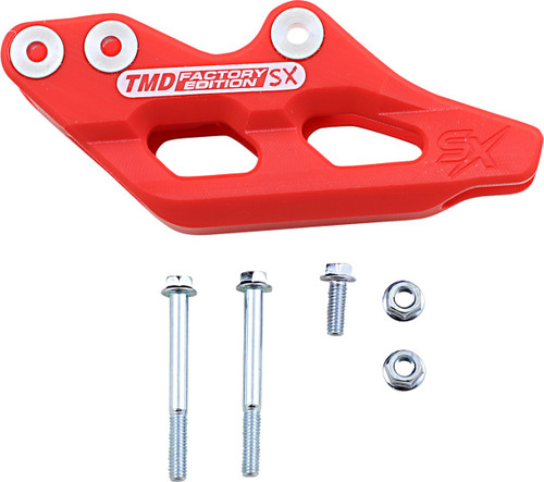 TM Designworks Factory Edition SX Rear Red Chain Guide (HOCG-SX5-RD)
