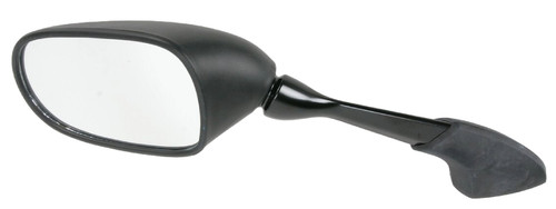 Emgo Left Side View Black Rectangle Mirror (20-80512)